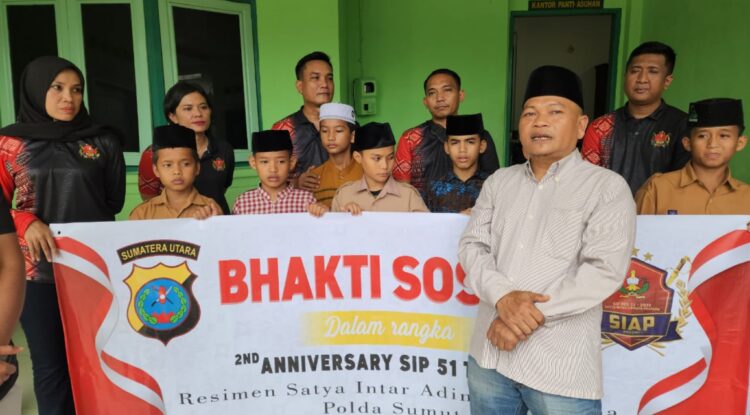 Wujud Syukur dan Kepedulian, Perwira SIP Angkatan 51 SIAP Polda Sumut Gelar Bakti Sosial Wujud Syukur dan Kepedulian, Perwira SIP Angkatan 51 SIAP Polda Sumut Gelar Bakti Sosial