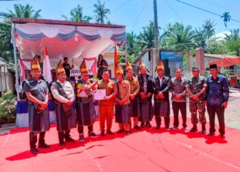 Polres Simalungun Dukung Launching Kampung Pengawasan Partisipatif Bawaslu, Jamin Keamanan dan Ketertiban Pilkada 2024