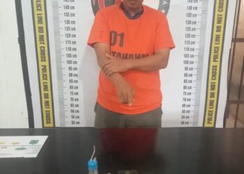 Komitmen Berantas Narkoba, Polsek Bosar Maligas Berhasil Amankan Tersangka dan Barang Bukti 1,92 Gram Sabu 