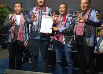 DPD Ikatan Pemuda Karya Kabupaten Toba Siap Mendukung, Memenangkan dan Memilih Efendi - Murphy Paslon Nomor Urut 3