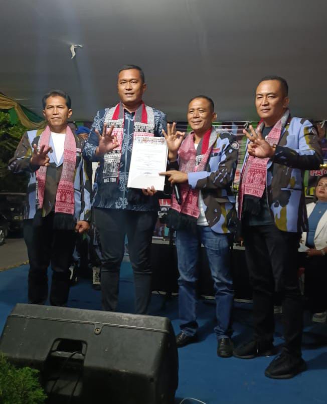 DPD Ikatan Pemuda Karya Kabupaten Toba Siap Mendukung, Memenangkan dan Memilih Efendi - Murphy Paslon Nomor Urut 3