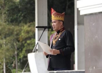 Pjs Bupati Pakpak Bharat Pimpin Upacara Peringatan Hari Sumpah Pemuda Tahun 2024