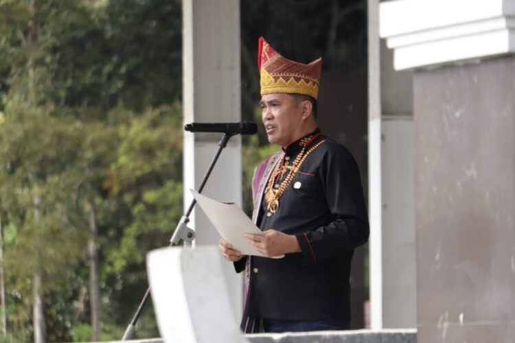 Pjs Bupati Pakpak Bharat Pimpin Upacara Peringatan Hari Sumpah Pemuda Tahun 2024