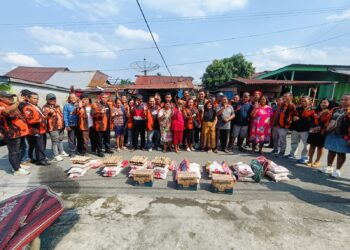 MPC Pemuda Pancasila Kota Pematangsiantar Gelar Donor Darah dan Beri Tali Asih Peringati HUT Ke-65
