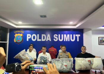 5 Pelaku Penemuan Mayat Korban Pembunuhan di Karo Berhasil Ditangkap Jatanras Dit Reskrimum Polda Sumut