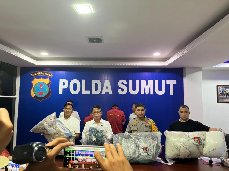 5 Pelaku Penemuan Mayat Korban Pembunuhan di Karo Berhasil Ditangkap Jatanras Dit Reskrimum Polda Sumut