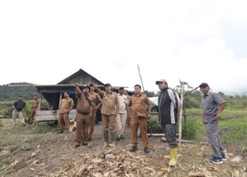 Pjs Bupati Pakpak Bharat Hadiri Gorundbreaking Ceremony Pembangunan Kantor Bank Sumut Cabang Pembantu Salak
