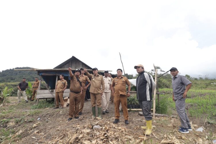 Pjs Bupati Pakpak Bharat Hadiri Gorundbreaking Ceremony Pembangunan Kantor Bank Sumut Cabang Pembantu Salak
