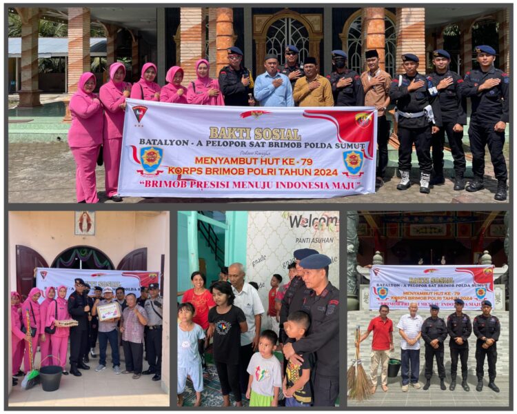 Personil Batalyon A Pelopor Sat Brimob Polda Sumut Gelar Pembersihan Rumah Ibadah dan Pembagian Sembako di Panti Asuhan Personil Batalyon A Pelopor Sat Brimob Polda Sumut Gelar Pembersihan Rumah Ibadah dan Pembagian Sembako di Panti Asuhan