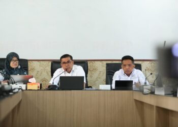 Pjs Bupati Membuka Diskusi Penyusunan Data PDRB Kabupaten Pakpak Bharat