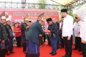 Damanik, Boru Pakon Panogolan Kecamatan Bandar Sepakat Mendukung Paslon RHS-AZI Di Pilkada Simalungun 2024
