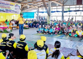  Bupati Simalungun Radiapoh Hasiholan Sinaga Ajak Masyarakat Kecamatan Purba Tetap Gaungkan Haroan Bolon
