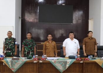 Pjs Wali Drs Matheos Tan MM Diwakili Sekda  Memimpin Rapat Persiapan Tim Desk Pilkada 2024 Kota Pematangsiantar