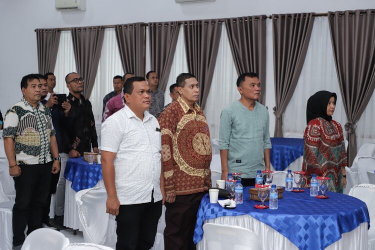 Pjs Wali Kota Pematangsiantar Drs Matheos Tan MM Hadiri  Nobar Pelantikan Presiden-Wakil Presiden RI Prabowo Subianto-Gibran Rakabuming Raka