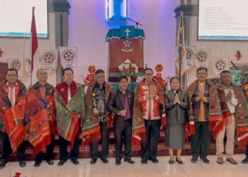  Pjs Wali Kota Pematangsiantar Drs Matheos Tan MM Hadiri Acara Sinode ke-14 HKIP 