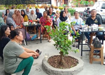 Ngopi Bareng Warga Buat Kunjungan Mangatas Silalahi Semakin Intens di Siantar