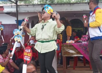 Perempuan Tangguh di Hatonduhan Siap Menangkan Pasangan Cabup RHS-AZI