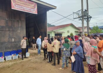 Polres Tapteng Amankan Logistik Pilkada Tapteng 2024