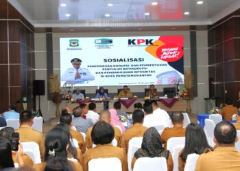 Pjs Wali Kota Pematangsiantar Buka Sosialisasi Pencegahan Korupsi dan Pembentukan Penyuluh Anti Korupsi