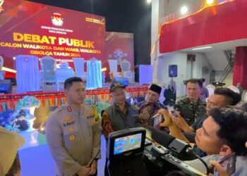 Debat Publik Calon Walikota Sibolga Berjalan Baik Berkat Pengamanan Ketat Polres Sibolga
