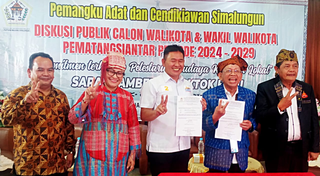 Pemangku Adat dan Cendikiawan Simalungun Ajak Warga Pilih Mangatas Silalahi
