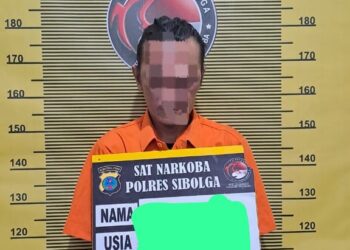 Tim Opsnal Resnarkoba Polres Sibolga Ringkus Pengedar Sabu di Tapian Nauli 