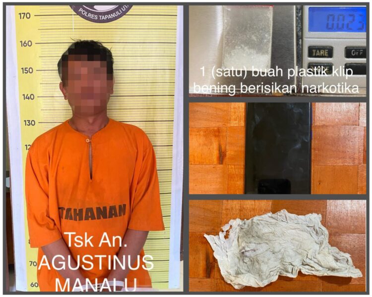 Bergulat Rebut Barang Bukti Sabu, Personil Polres Taput Berhasil Lumpuhkan Pengedar Narkoba