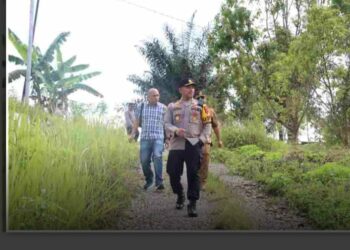 Polres Pakpak Bharat Dukung Ketahanan Pangan Program 100 Hari Presiden RI
