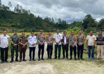 Polres Taput Dukung Program Asta Cita Presiden Salah Satunya Meningkatkan Ketahanan Pagan