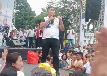 7.000 Massa Padati Kampanye Akbar Paslon Nomor 2, Mangatas Silalahi-Ade Purba