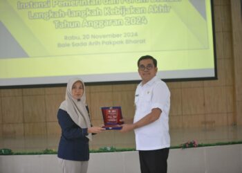 Pjs Bupati Pakpak Bharat Membuka Sosialisasi Perpajakan Yang Diselenggarakan oleh KPP Pratama Kabanjahe