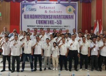 Ketum SMSI Resmi Buka UKW 53 Labuhanbatu Bersama UPDM
