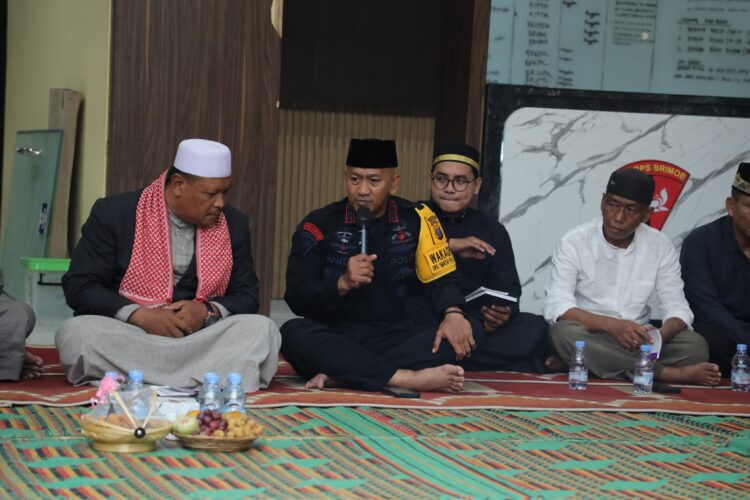 Dansat Brimob Polda Sumut Khusyuk Ikuti Yasinan, Doa untuk Keselamatan Pilkada 2024 