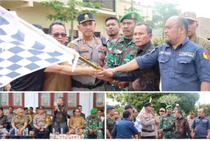 Polres Pakpak Bharat Kawal Pergeseran Logistik Pilkada Serentak 2024