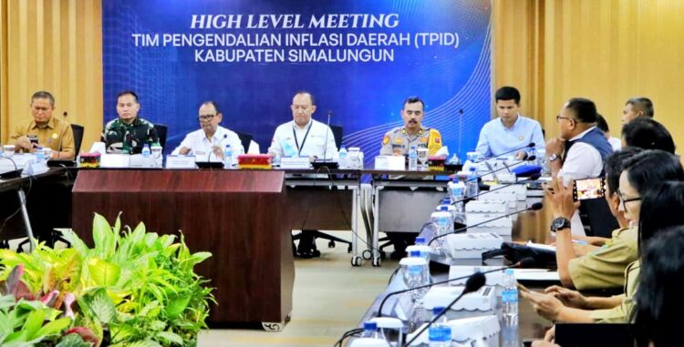 Wakil Bupati Simalungun Buka Rakor HLM TPID Tahun 2024