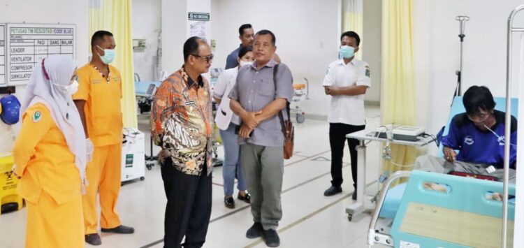 Kunker ke RSUD Perdagangan, Plt Bupati Simalungun Pastikan Pelayanan Kesehatan Optimal dan Tetap Berjalan