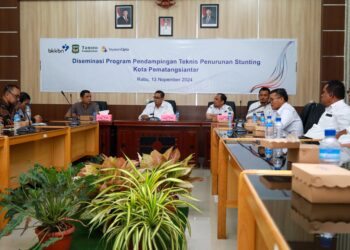 Pjs Wali Kota Pematangsiantar Menghadiri Diseminasi Program Pendampingan Teknis Penurunan Stunting 