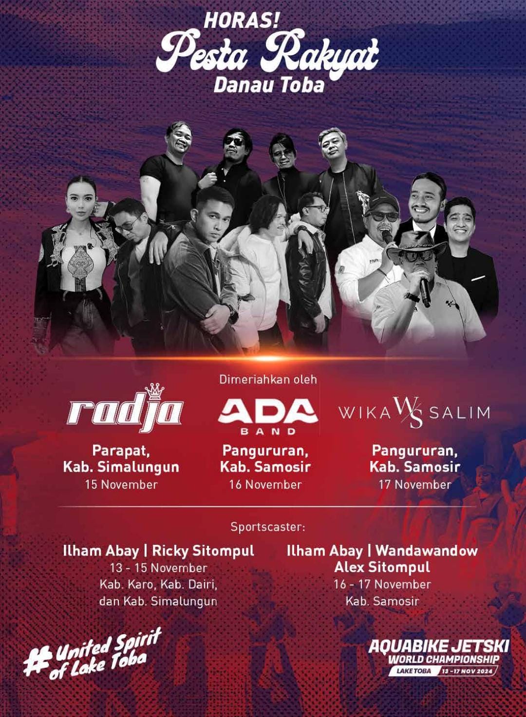 Pesta Rakyat Danau Toba Warnai Ajang Internasional Road to Aquabike World Championship 2024 Pesta Rakyat Danau Toba Warnai Ajang Internasional Road to Aquabike World Championship 2024