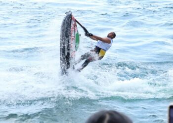 Puluhan Rider Jetski dari 30 Negara Pukau Pengunjung Danau Toba Parapat Kabupaten Simalungun