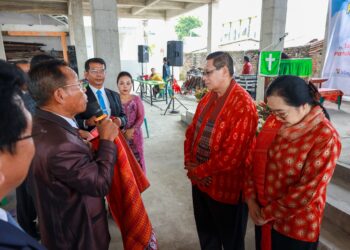 Pjs Wali Kota Hadiri Perayaan Pra Jubileum ke-4 HKBP Pardamean Resort Pardamean