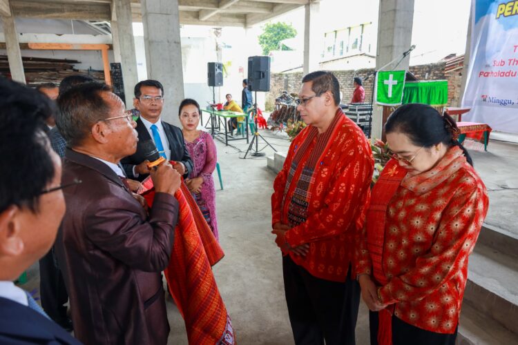 Pjs Wali Kota Hadiri Perayaan Pra Jubileum ke-4 HKBP Pardamean Resort Pardamean