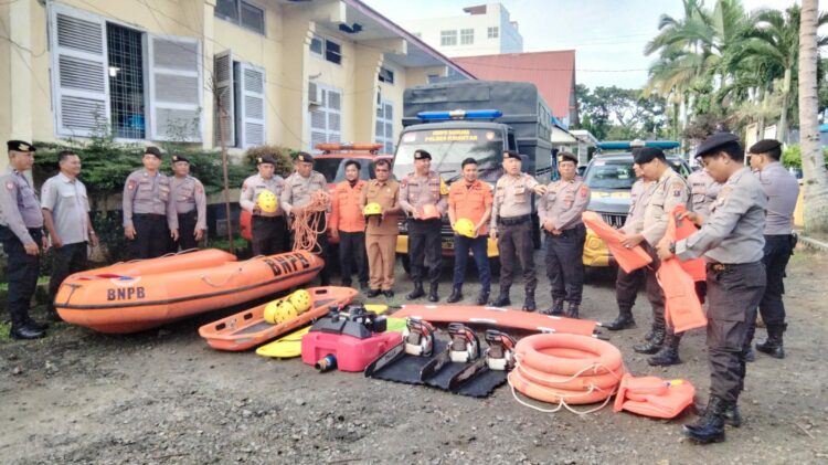 Sat Samapta Polres Pematangsiantar Laksanakan Apel kesiapan Personil dan Peralatan SAR Terbatas