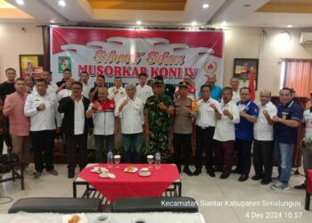 Kapolres Simalungun Diwakili Kasat Binmas Hadiri Musorkab KONI IV, Berburu Talenta Olahraga