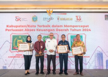 Pemko Pematangsiantar Raih Penghargaan Dalam Acara Evaluasi Program Kerja dan Capacity Building  TPAKD se-Provinsi Sumut