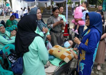 Wali Kota Pematangsiantar dr Susanti Dewayani SpA Berbaur Dengan Penyandang Disabilitas, Hari Disabilitas Internasional Tahun 2024