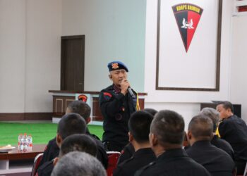 Dansat Brimob Polda Sumut Ikut Nonton Bareng Brimob Challenge 2024, Kebersamaan dalam Prestasi