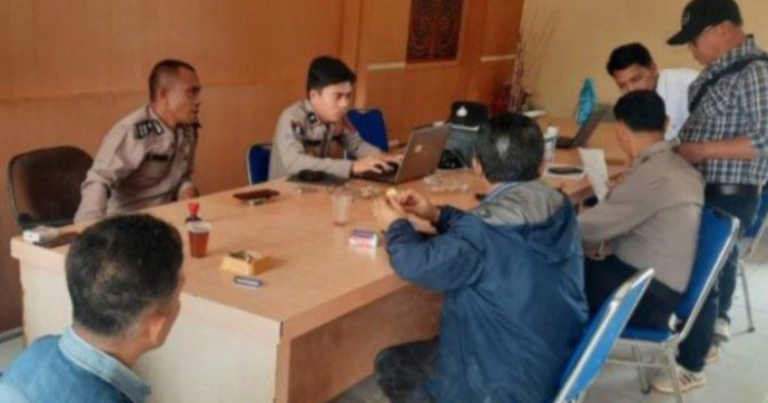 Plt Kadis PUTR Toba Sofian Sitorus Resmi Melaporkan Kasus Penculikan ke Polres Toba