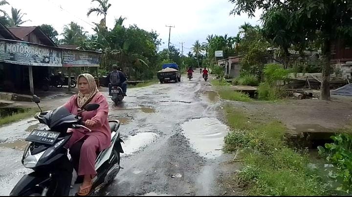 Warga BNS - SUOH Lambar Berharap Gubernur Lampung Terpilih Memprioritaskan Perbaikan Jalan