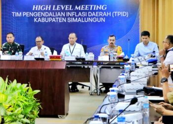 Wakil Bupati Simalungun Buka Rakor HLM TPID Tahun 2024