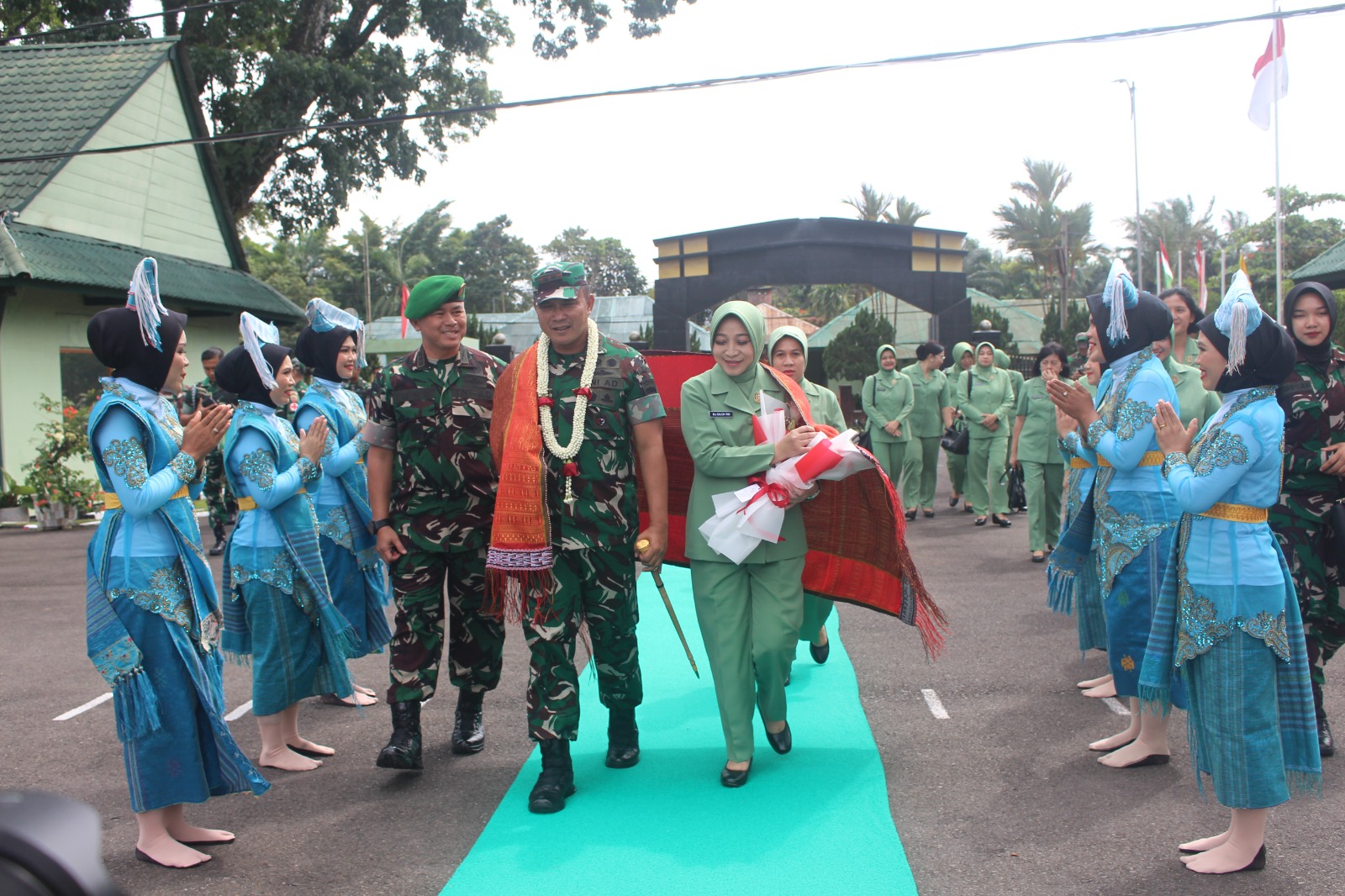 Pangdam I/BB Berikan Pengarahan Kepada Prajurit, PNS dan Persit KOREM 022/PT, Rindam I/BB dan Batalyon Infantri 122/TS